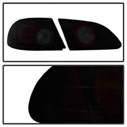 Spyder Toyota Corolla 98-02 Black Smoke Euro Style Tail Lights