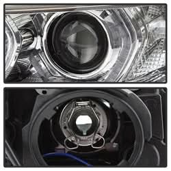 Spyder Signature BMW 320i/320i xDrive/328d/328d xDrive/328i/328i xDrive/335i/335i xDrive 12-14 Chrome DRL LED Projector Headlights