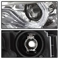 Spyder Signature BMW 320i/320i xDrive/328d/328d xDrive/328i/328i xDrive/335i/335i xDrive 12-14 Chrome DRL LED Projector Headlights