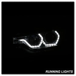 Spyder Signature BMW 320i/320i xDrive/328d/328d xDrive/328i/328i xDrive/335i/335i xDrive 12-14 Smoke DRL LED Projector Headlights