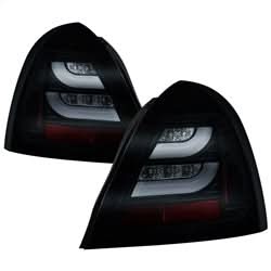 Spyder Pontiac Grand Prix 04-08 Black Smoke LED Tail Lights