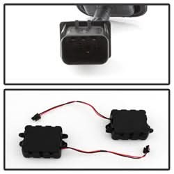 Spyder Dodge Charger 06-08 LED Model Only LED Tail Lights Not Compatible w/Incandescent Model Black Smoke