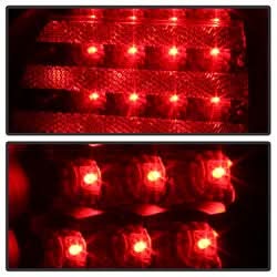 Spyder Lexus GS300/GS400 98-05 w/Trunk Pcs. LED Tail Lights 4 pc. Black