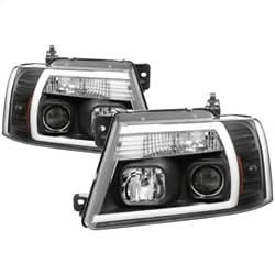 Spyder Signature Ford F-150/F-150 Heritage 04-08 Light Bar Projector Headlights Black