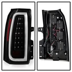 Spyder Chevrolet Suburban 1500/Suburban 3500 HD/Tahoe 15-17 Light Bar LED Tail Lights Black