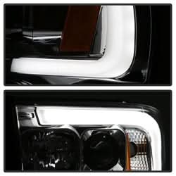 Spyder Signature Dodge Ram 1500/Ram 2500/Ram 3500 02-05 Light Bar DRL Projector Headlights Version 2 Chrome