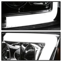 Spyder Signature Ford Expedition/F-150 97-02 Light Bar DRL Projector Headlights Version 2 Chrome