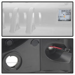 Spyder Signature Ford F-250 Super Duty/F-350 Super Duty/F-450 Super Duty 05-07 Light Bar DRL Projector Headlights Version 2 Black