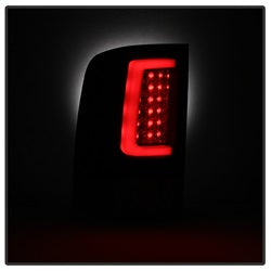 Spyder GMC Sierra 1500/Sierra 2500 HD/Sierra 3500 HD 07-13 Version 2 Light Bar LED Tail Lights Black Smoke