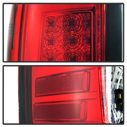 Spyder GMC Sierra 1500/Sierra 2500 HD/Sierra 3500 HD 07-13 Version 2 Light Bar LED Tail Lights Red Clear
