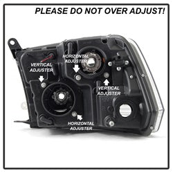 Spyder Dodge Ram 1500 09-18 / Ram 2500/3500 10-19 Version 2 Projector Headlights - Halogen Model Only - Light Bar DRL - Chrome
