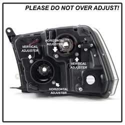Spyder Dodge Ram 1500 09-18 / Ram 2500/3500 10-19 Version 2 Projector Headlights - Halogen Model Only - Light Bar DRL - Chrome