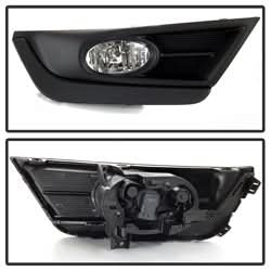 Spyder Honda CR-V 17-18 w/Cover And Switch OEM Fog Lights Clear