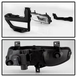 Spyder Nissan Rogue 17-18 w/Switch OEM Fog Lights Clear