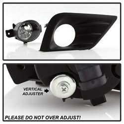 Spyder Nissan Altima 16-17 w/Switch OEM Fog Lights Clear