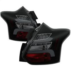 Spyder Ford Focus 12-14 Black Smoke LED Tail Lights