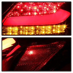 Spyder Ford Focus 12-14 Red Clear LED Tail Lights