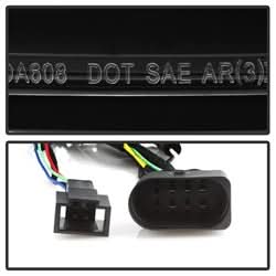 Spyder Audi A6 09-12 Black LED Tail Lights