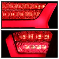 Spyder Audi A6 09-12 Black LED Tail Lights