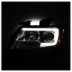 Spyder Signature Chevrolet Colorado 15-17 Light Bar Projector Headlights Chrome