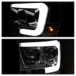 Spyder Signature Dodge Ram 1500/Ram 2500/Ram 3500 06-08 Light Bar DRL Projector Headlights Version 2 Chrome
