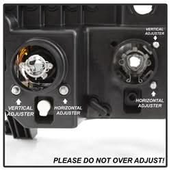 Spyder Signature Toyota Sequoia/Tundra 08-13 Light Bar DRL Projector Headlights Version 2 Black