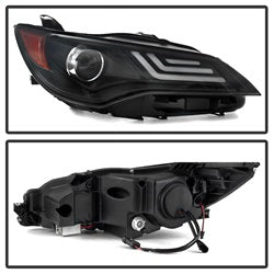 Spyder Signature Toyota Camry 15-17 Black Projector Headlights