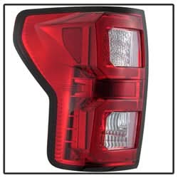 Spyder Toyota Tundra 07-13 Version 2 Light Bar LED Tail Lights Red Clear