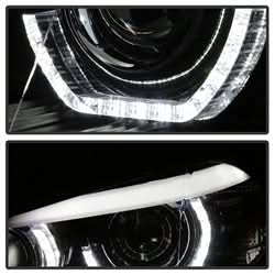 Spyder Signature BMW X5 07-10 AFS HID Only Projector Headlights Does Not Fit Halogen Model Black