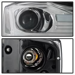 Spyder Signature Nissan Armada/Armada (Pathfinder)/Titan 05-07 Version 2 Projector Headlights Chrome
