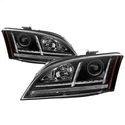 Spyder Signature Audi TT/TT Quattro 08-09 Sequential Turn Signal Projector Headlights HID Xenon Model Only Not Compatible With Halogen Model