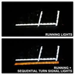 Spyder Signature Audi TT/TT Quattro 08-09 Sequential Turn Signal Projector Headlights HID Xenon Model Only Not Compatible With Halogen Model