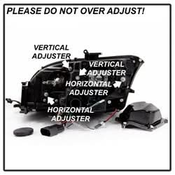 Spyder Signature Audi TT/TT Quattro 08-09 Sequential Turn Signal Projector Headlights HID Xenon Model Only Not Compatible With Halogen Model