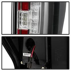 Spyder Ford F-250 Super Duty 17-18 Halogen Bulb Type LED Tail Lights Not Fit LED Model Chrome