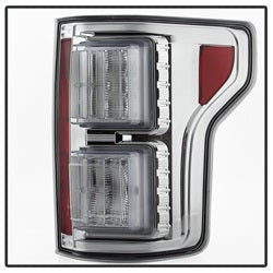 Spyder Ford F-150 18-19 Not Compatible w/Rear Blind Spor Sensor Models Light Bar LED Tail Lights Chrome
