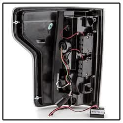 Spyder Ford F-150 18-19 Not Compatible w/Rear Blind Spor Sensor Models Light Bar LED Tail Lights Chrome