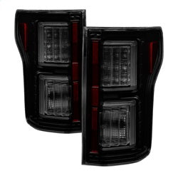 Spyder Ford F-150 18-19 Not Compatible w/Rear Blind Spor Sensor Models Light Bar LED Tail Lights Black Smoke