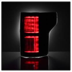 Spyder Ford F-150 18-19 Not Compatible w/Rear Blind Spor Sensor Models Light Bar LED Tail Lights Black