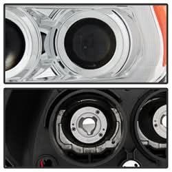 Spyder Signature Toyota Tacoma 16-18 w/LED Sequential Turn Signal Projector Headlights Does Not Fit TRD Model Chrome