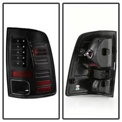 Spyder Dodge Ram 1500/Ram 2500/Ram 3500/1500/2500/3500 09-10 Incandescent Model Only LED Tail Lights Not Compatible w/LED Model Black