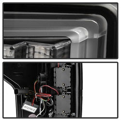 Spyder Ford F-150 18-19 Not Compatible w/Rear Blind Spot Sensor Model Light Bar LED Tail Lights Black