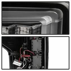 Spyder Ford F-150 18-19 Not Compatible w/Rear Blind Spot Sensor Model Light Bar LED Tail Lights Black