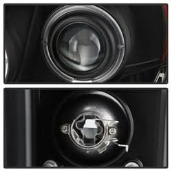 Spyder Signature Chevrolet Avalanche/Suburban 1500/Suburban 2500/Tahoe 07-13 Incl. High H1 And Low H1 Halo LED Projector Headlights Black
