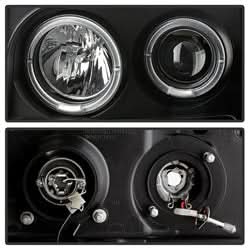 Spyder Signature GMC Sierra 1500/Sierra 2500 HD/Sierra 3500 HD 07-13 Incl. High H1 And Low H1 Halo LED Projector Headlights Black