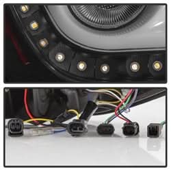 Spyder Honda Civic 16 Black Light Bar LED Tail Lights