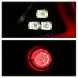 Spyder Honda Civic 16 Black Light Bar LED Tail Lights