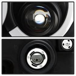 Spyder Signature Jeep Grand Cherokee 05-07 Black Light Bar Projector Headlights