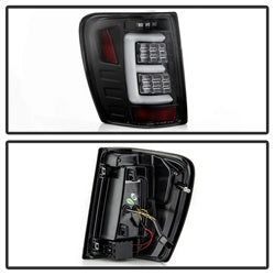 Spyder Jeep Grand Cherokee 99-04 Version 3 Light Bar LED Tail Lights Black