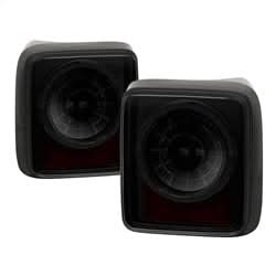 Spyder Jeep Wrangler (JL) 19-20 w/Sequential Turn Signal Full LED Tail Lights Black Smoke