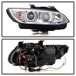 Spyder Signature BMW 328i/328i xDrive/328xi/335i/335i xDrive/335xi 08-10 Low Beam D1S Projector Headlights Only Factory HID Incl. LED-DRL